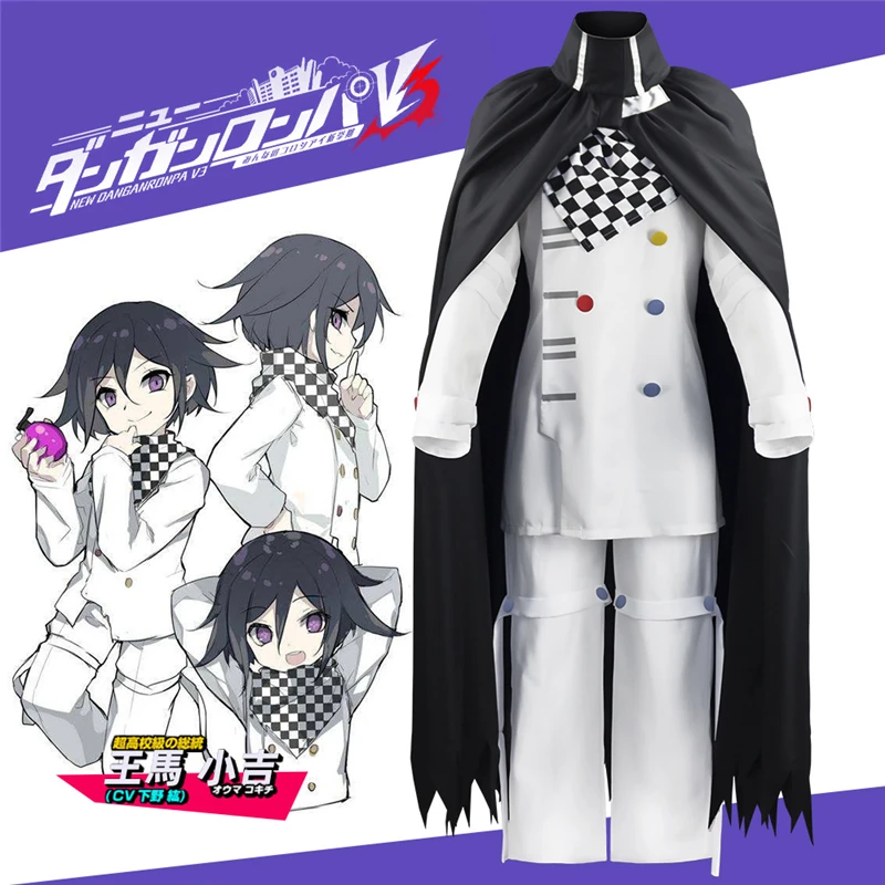 Cokichi Oma Косплей Danganronpa V3: Killing Harmony персонаж одеваются Хэллоуин костюм для женщин Карнавал партии Одежда
Cokichi Oma Косплей Danganronpa V3: Killing Harmony персонаж одеваются Хэллоуин костюм для женщин Карнавал партии Одежда