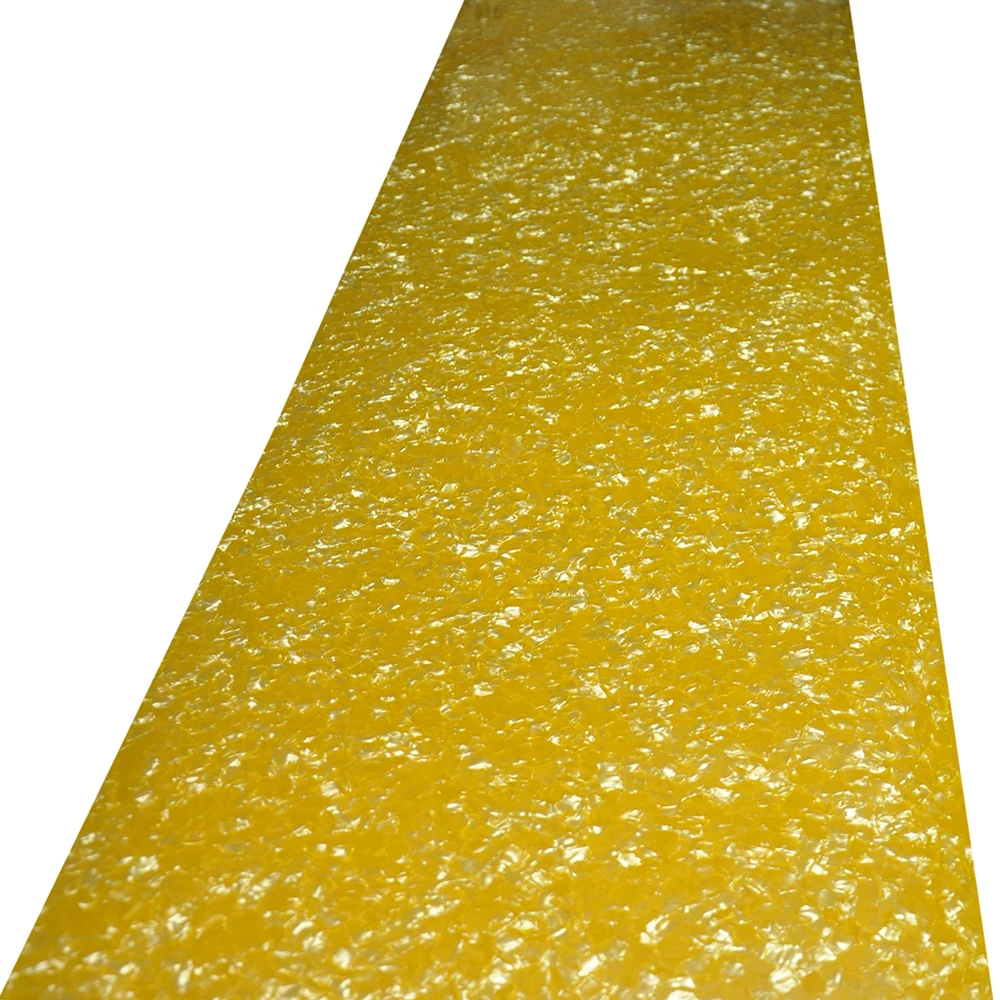 350mm x 1600mm Yellow Pearl Celluloid Sheet 0.46mm DIY Musical Instrument Deco Drum Guitar Piano etc
350mm x 1600mm Yellow Pearl Celluloid Sheet 0.46mm DIY Musical Instrument Deco Drum Guitar Piano etc