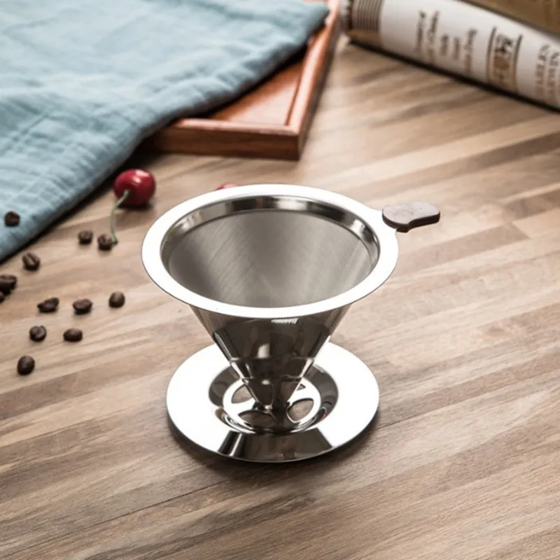 Reusable Coffee Filter Holder Washable Stainless Steel Brew Drip Coffee Filters for Espresso Manual Coffee Bean Mill Grinder
Reusable Coffee Filter Holder Washable Stainless Steel Brew Drip Coffee Filters for Espresso Manual Coffee Bean Mill Grinder