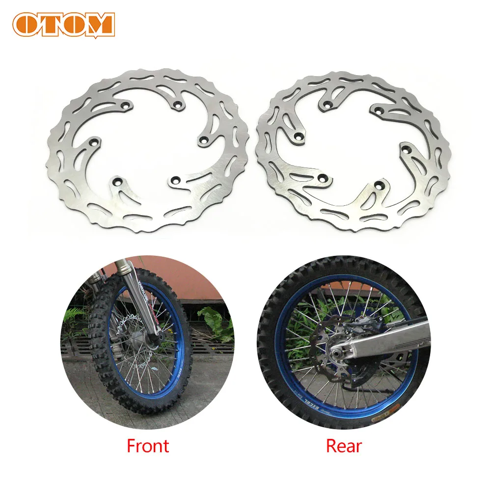 OTOM Motocross Front Rear Brake Disc V3 Braking Rotors For YAMAHA YZ125 YZ250FX WR250F WR450F YZ125X YZ450F YZ250 Motorcycle
OTOM Motocross Front Rear Brake Disc V3 Braking Rotors For YAMAHA YZ125 YZ250FX WR250F WR450F YZ125X YZ450F YZ250 Motorcycle