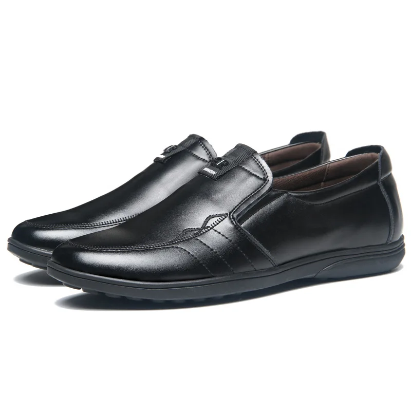 male genuine leather cowhide soft shoes flats man men Spring summer autumn loafers office business footwear four seasons party
male genuine leather cowhide soft shoes flats man men Spring summer autumn loafers office business footwear four seasons party