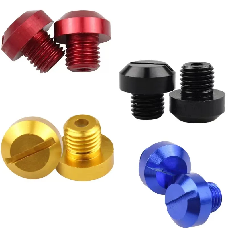 2Pcs Universal Motorcycle M10x1.25 Rearview Mirror Thread Hole Plugs Clockwise Screw Bolts Covers Caps Anodize Surface Finish
2Pcs Universal Motorcycle M10x1.25 Rearview Mirror Thread Hole Plugs Clockwise Screw Bolts Covers Caps Anodize Surface Finish