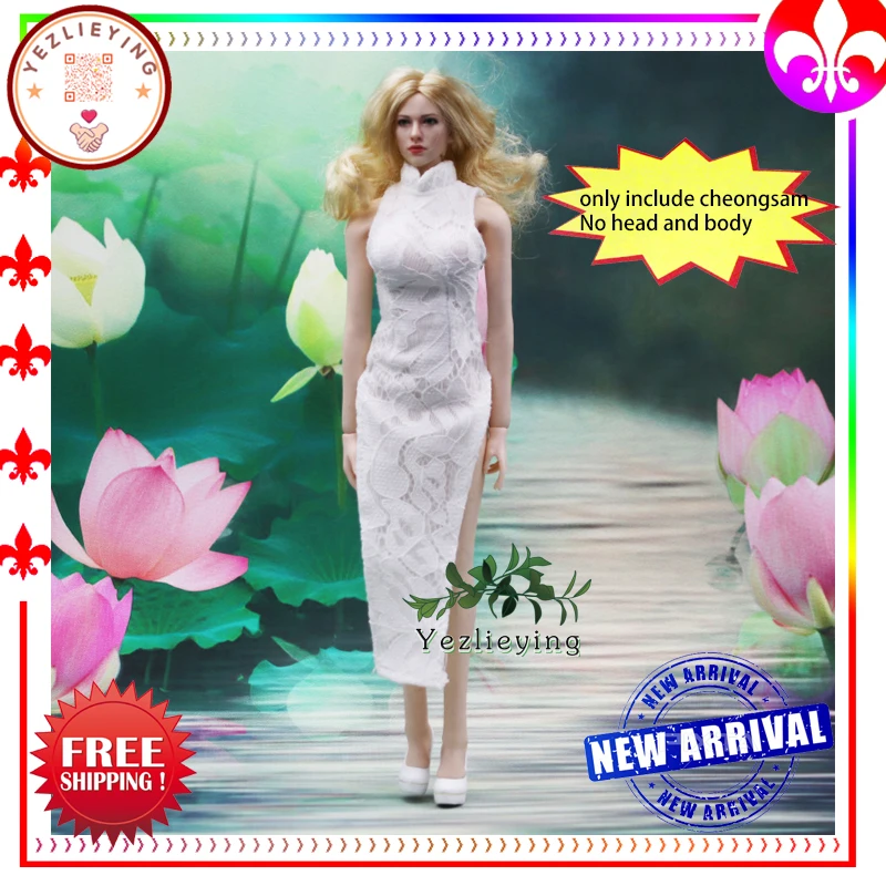 1/6 Масштаб белый Чонсам комплект одежды юбка с высоким разрезом Прозрачное платье для 12 дюймов TBLeague экшн-фигурки тела JIAOUL модель игрушка
1/6 Масштаб белый Чонсам комплект одежды юбка с высоким разрезом Прозрачное платье для 12 дюймов TBLeague экшн-фигурки тела JIAOUL модель игрушка