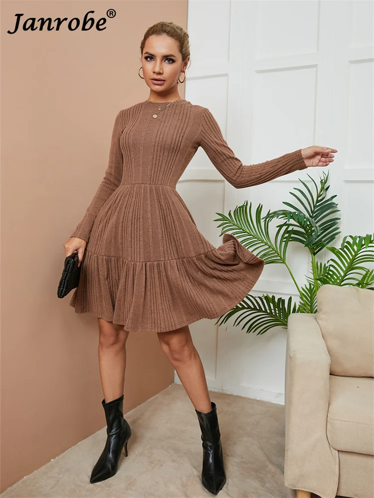 Janrobe Women's Lolita Vintage Long Sleeve Dresses 2022 Spring Winter Casual Skirt Party Dress Ladies Elegant Vestidos Clothing
Janrobe Women's Lolita Vintage Long Sleeve Dresses 2022 Spring Winter Casual Skirt Party Dress Ladies Elegant Vestidos Clothing