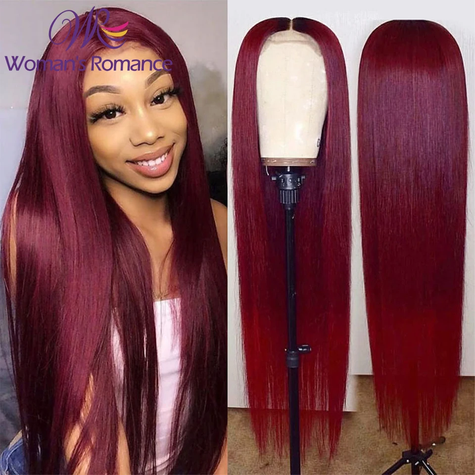 Burgundy Lace Front Human Hair Wigs 99J Human Hair Wig Brazilian Straight Lace Front Wig Pre-Plucked Remy Hair 180% density
Burgundy Lace Front Human Hair Wigs 99J Human Hair Wig Brazilian Straight Lace Front Wig Pre-Plucked Remy Hair 180% density