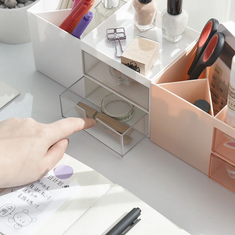 Plastic Makeup Organizer Desktop Storage Box Container for Cosmetics Sundry Box for Jewelry Stationery Case Organizer Drawer Box
Plastic Makeup Organizer Desktop Storage Box Container for Cosmetics Sundry Box for Jewelry Stationery Case Organizer Drawer Box