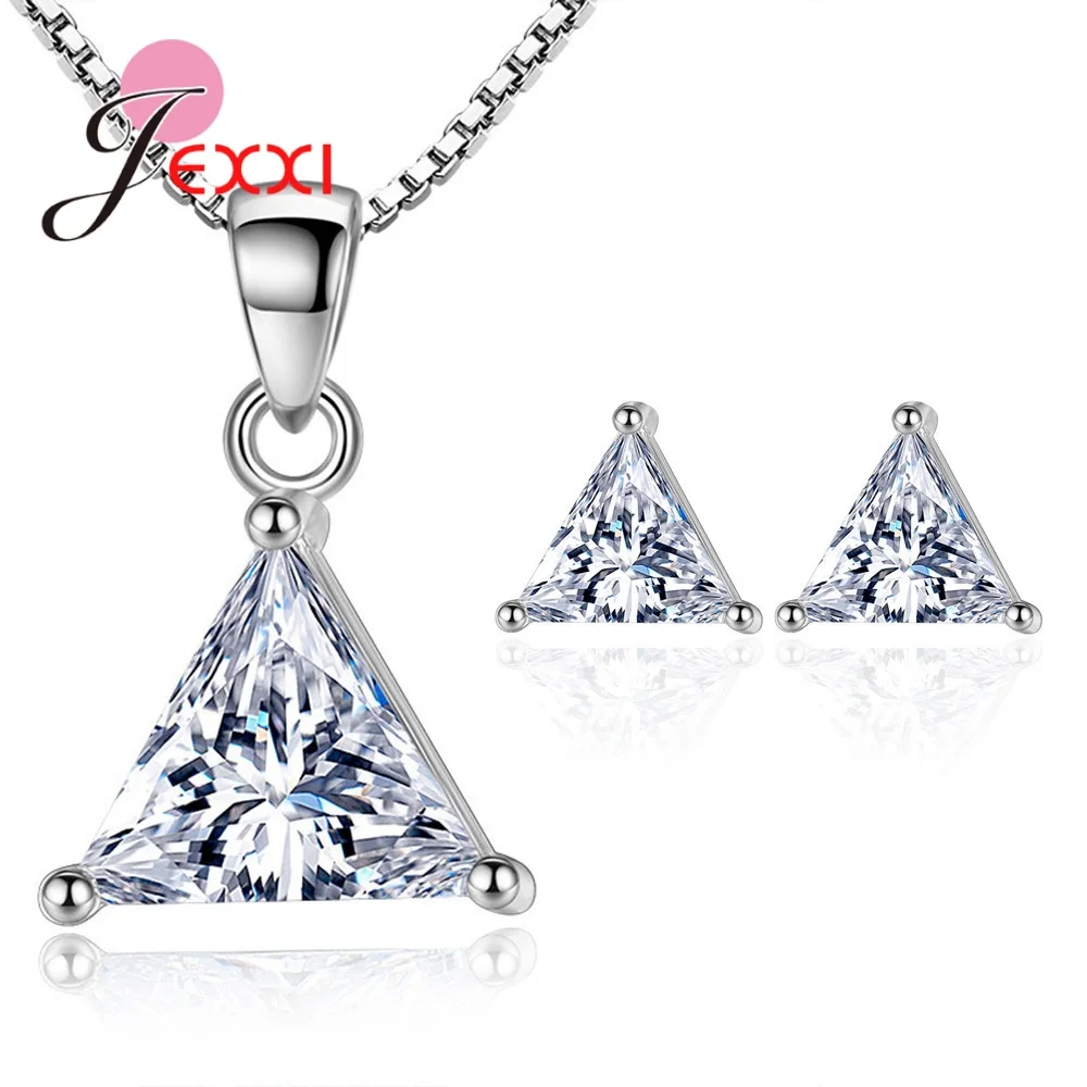Brand Luxury Women 925 Sterling Silver Sets Exquisite CZ Crystal Pendant Necklaces AAA Cubic Zirconia Drop Earrings Jewelry
Brand Luxury Women 925 Sterling Silver Sets Exquisite CZ Crystal Pendant Necklaces AAA Cubic Zirconia Drop Earrings Jewelry