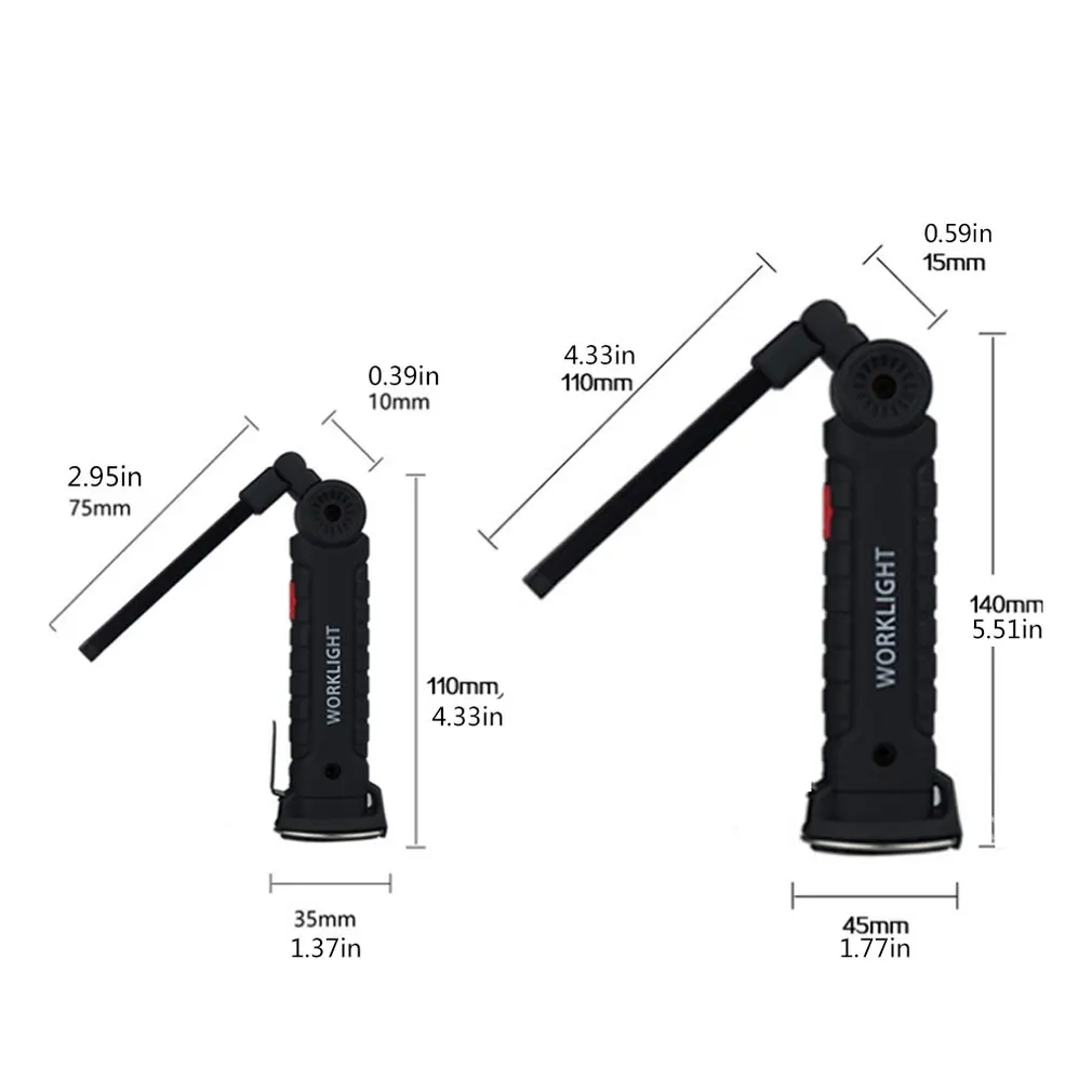 Work Light Car Repair Hand Work Light With Magnet Foldable Multi-Function Flashlight Professional Fashion
Work Light Car Repair Hand Work Light With Magnet Foldable Multi-Function Flashlight Professional Fashion