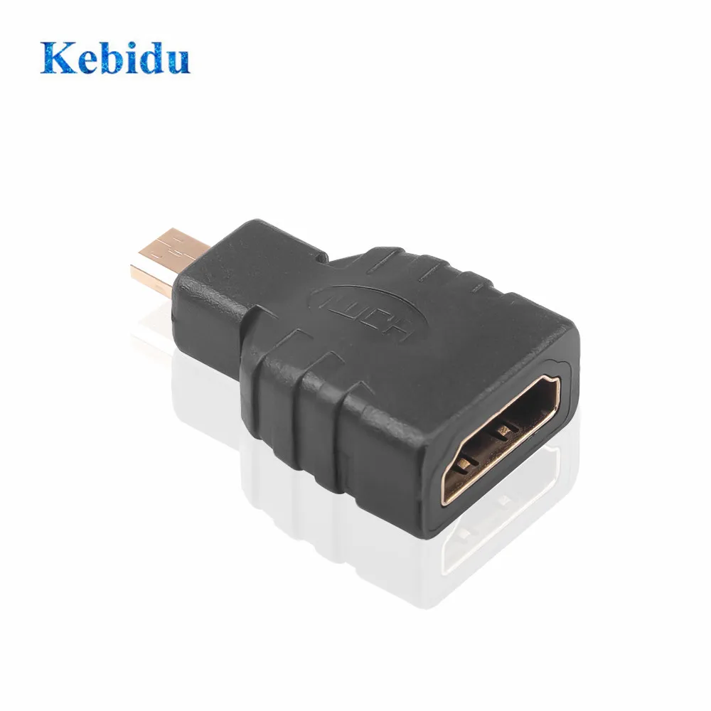 KEBIDU HDMI-совместим с Mini Micro HD золотое покрытие преобразователь для ТВ-адаптера Xbox 360
