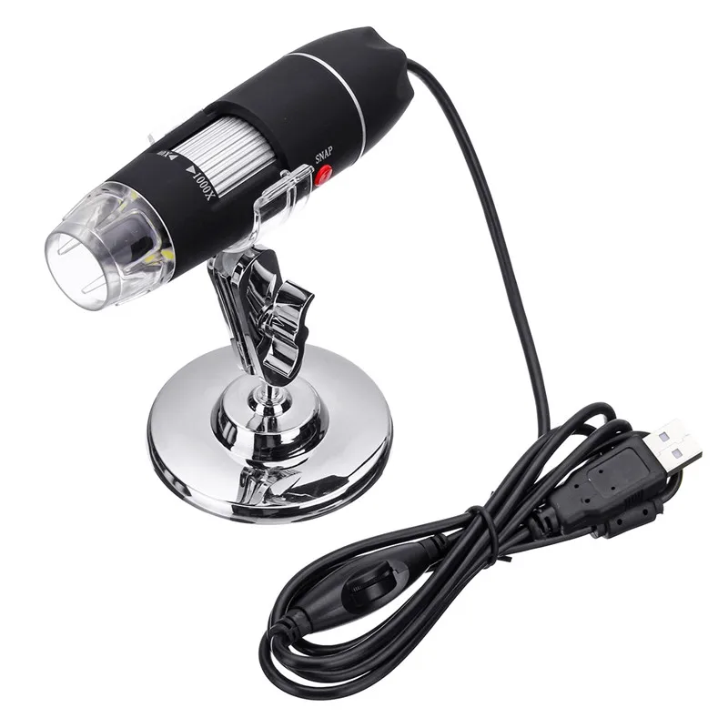 Professional USB Digital Microscope 1000X 8 LED Electronic Microscope Endoscope Zoom Camera Magnifier Camera With Lift Stand
Professional USB Digital Microscope 1000X 8 LED Electronic Microscope Endoscope Zoom Camera Magnifier Camera With Lift Stand
