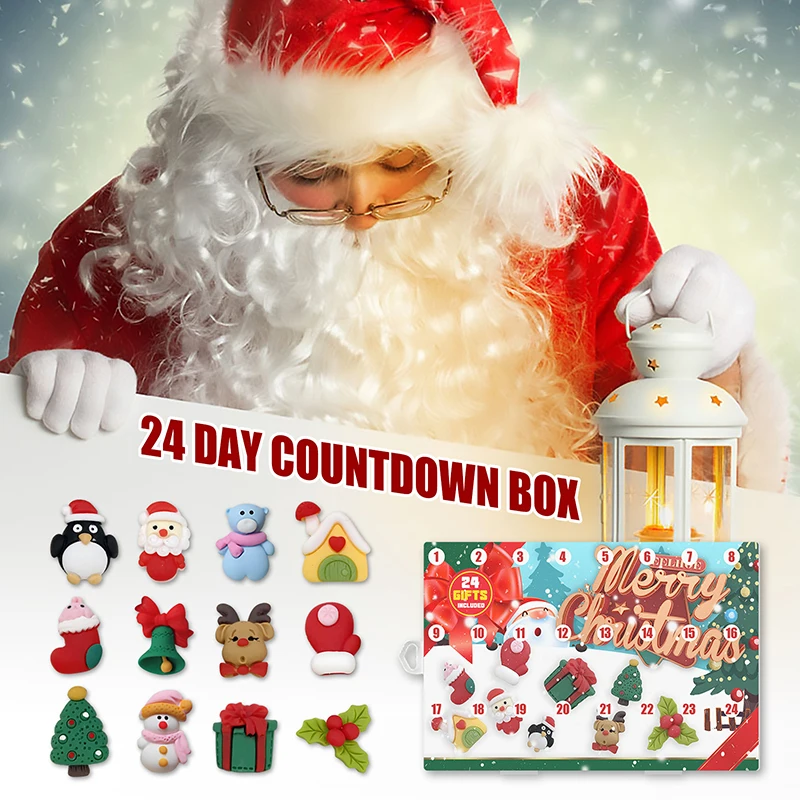 Wholesale Christmas Advent Calendar Gifts Box Creative Xmas Countdown Calendar Toys Great Present for Children
Wholesale Christmas Advent Calendar Gifts Box Creative Xmas Countdown Calendar Toys Great Present for Children