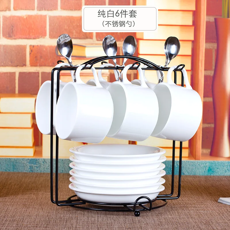 Nordic Bone China Coffee Cups Set Gold Rim White Ceramic Cup Saucer Set Tea Cup Stand Tray Luxury Kubek Utensil Cups AC50CK
Nordic Bone China Coffee Cups Set Gold Rim White Ceramic Cup Saucer Set Tea Cup Stand Tray Luxury Kubek Utensil Cups AC50CK