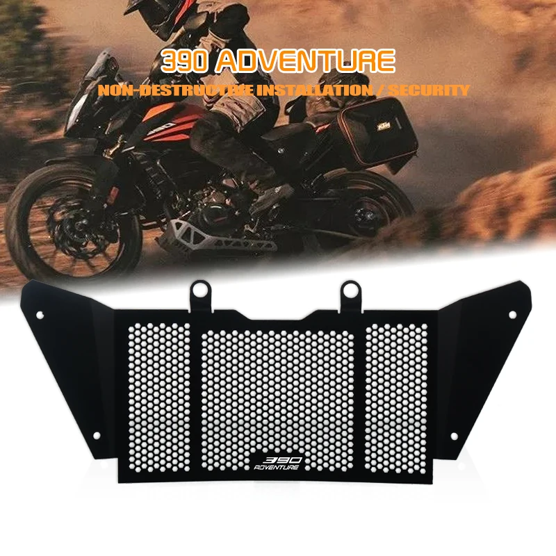 

For 390 ADV ADVENTURE 390ADV 2020 -2023 2020 390 Adventure Motorcycle Radiator Grille Grill Guard Protector Cover Accessories
