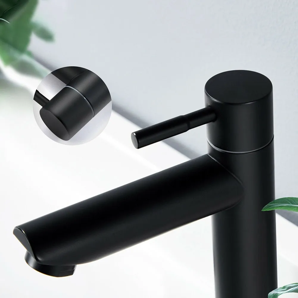 1 X Faucet 304 Stainless Steel Single Cold Basin Faucet ברז שחור Black Kitchen Bathroom Faucet Sink Cold Matte Faucet
1 X Faucet 304 Stainless Steel Single Cold Basin Faucet ברז שחור Black Kitchen Bathroom Faucet Sink Cold Matte Faucet