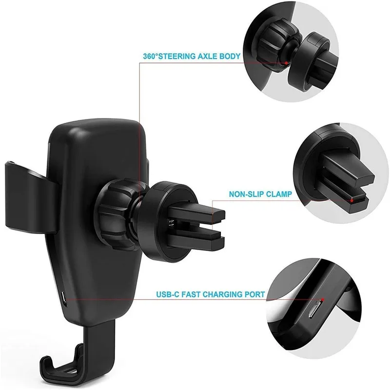 Qi Wireless Car Charger Dock Holder 10W Fast Charge Car Bracket for iPhone XS XR 8 8 Plus Samsung Galaxy Note 9 S9 S8
Qi Wireless Car Charger Dock Holder 10W Fast Charge Car Bracket for iPhone XS XR 8 8 Plus Samsung Galaxy Note 9 S9 S8
