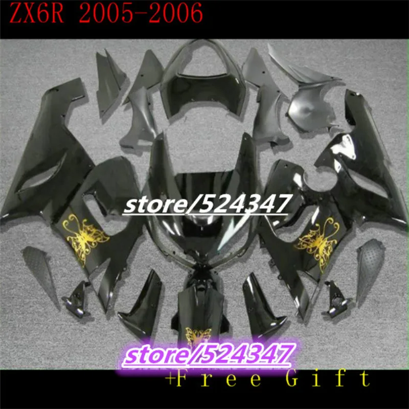 yellow butterfly gloss black Fairing For molding KAWASAKI Ninja ZX6R 05 06 ZX6R 636 05-06 ZX 6R 2005 2006 6R 05 06 body work
yellow butterfly gloss black Fairing For molding KAWASAKI Ninja ZX6R 05 06 ZX6R 636 05-06 ZX 6R 2005 2006 6R 05 06 body work