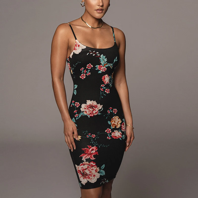 Slip Beach Floral Bodycon Dress Woman Harajuku Sexy Gothic Casual Midi Skirts Club Tight Light Women's Summer Sundresses 2021
Slip Beach Floral Bodycon Dress Woman Harajuku Sexy Gothic Casual Midi Skirts Club Tight Light Women's Summer Sundresses 2021