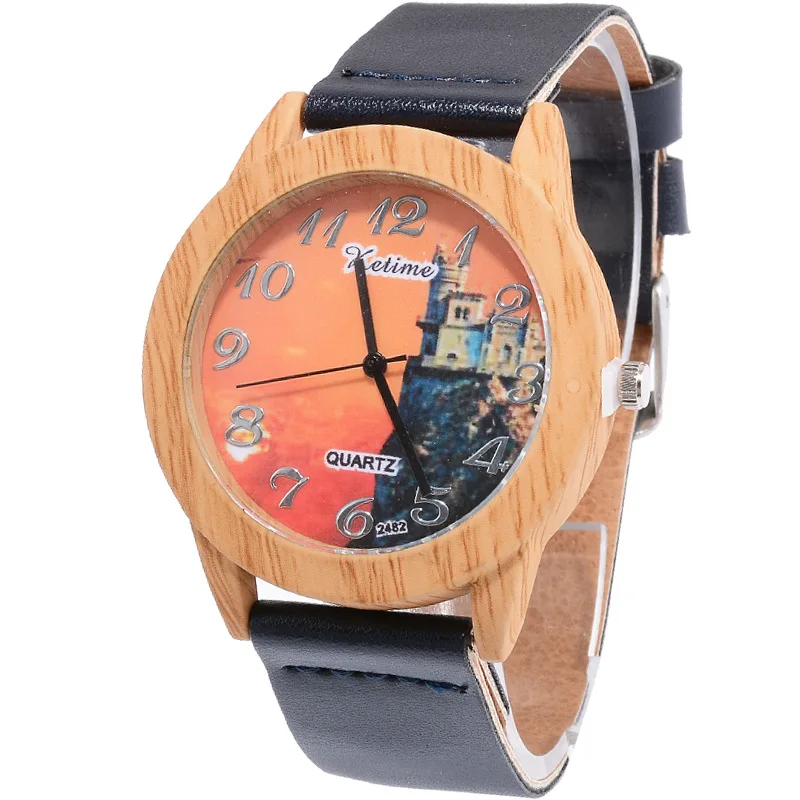 Men's Wooden Quartz Watch High Class Elegant Watch A Good Gift
Men's Wooden Quartz Watch High Class Elegant Watch A Good Gift