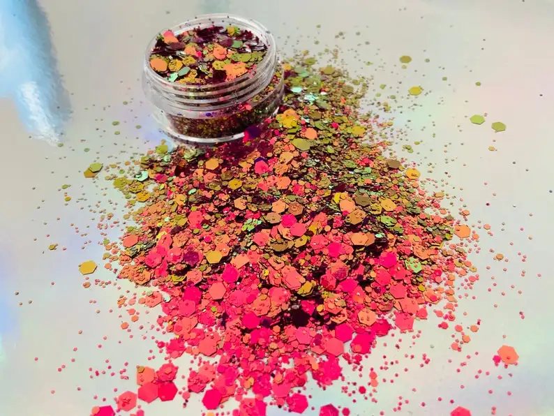 100 Grams glitter ,colour shift glitter , 50g pink chameleon Chunky glitter , colour shift glitter , resin supplies , nail art
100 Grams glitter ,colour shift glitter , 50g pink chameleon Chunky glitter , colour shift glitter , resin supplies , nail art