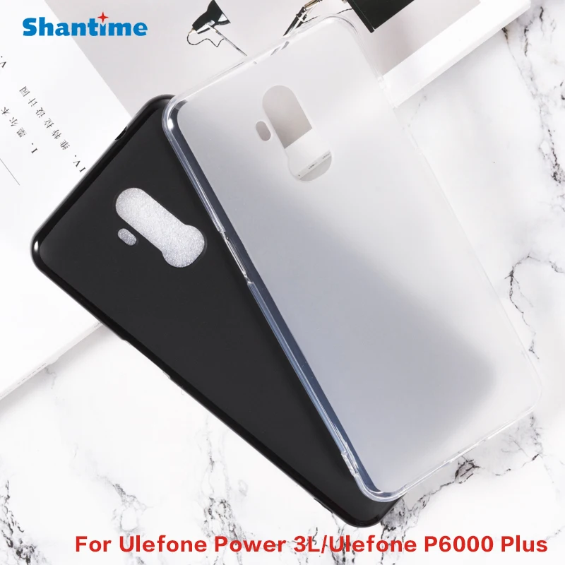 Силиконовый защитный чехол для Ulefone Power 3L мягкий ТПУ P6000 Plus|Бамперы| |
