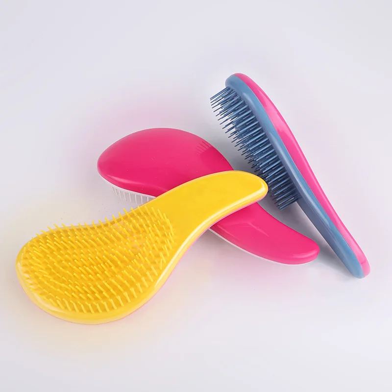 Magic Anti-static Hair Brush Handle Tangle Detangling Comb Shower Electroplate Massage Comb Salon Hair Styling Tool
Magic Anti-static Hair Brush Handle Tangle Detangling Comb Shower Electroplate Massage Comb Salon Hair Styling Tool