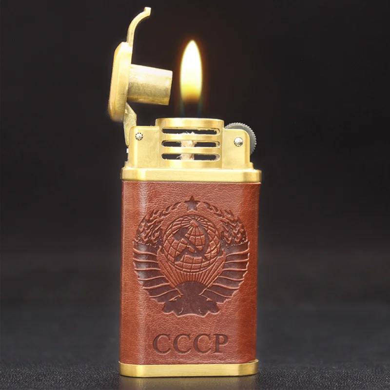 Made in China portable kerosene vintage leather gasoline gasoline igniter metal classic gasoline liquid cigarette lighter
Made in China portable kerosene vintage leather gasoline gasoline igniter metal classic gasoline liquid cigarette lighter
