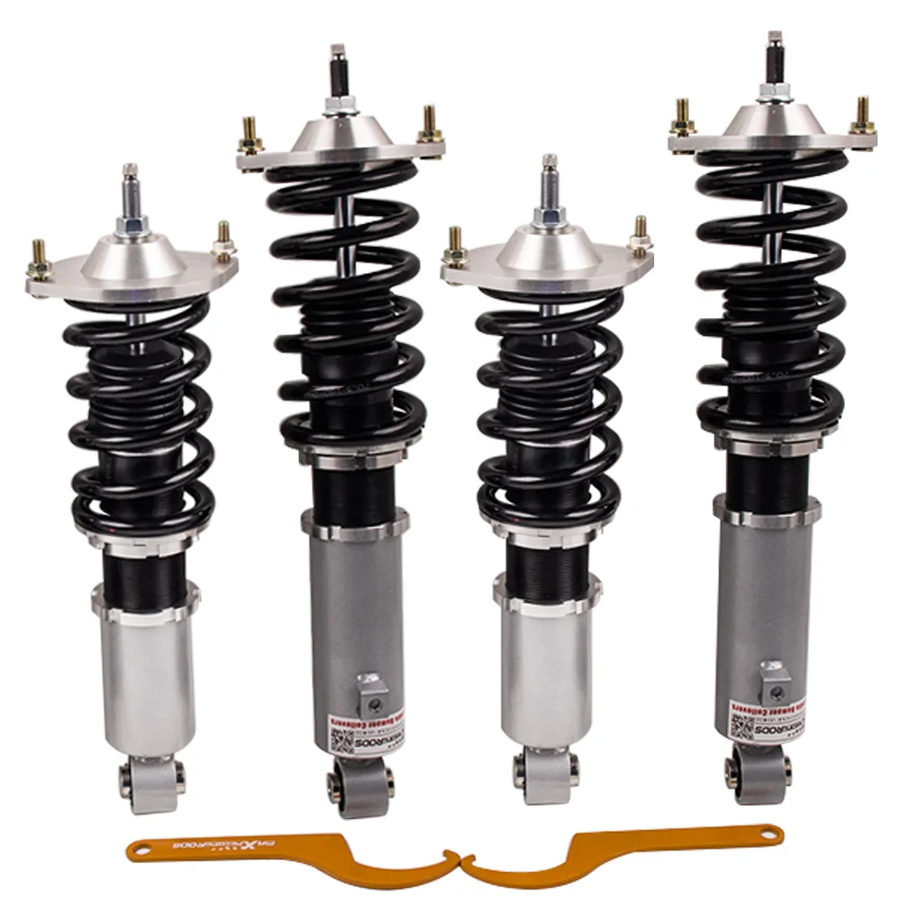 24 Ways Damping Coil Spring Coilovers Strut For Mazda MX5 MX-5 NA NB 89-05 Adjustable Height Shock Kit
24 Ways Damping Coil Spring Coilovers Strut For Mazda MX5 MX-5 NA NB 89-05 Adjustable Height Shock Kit