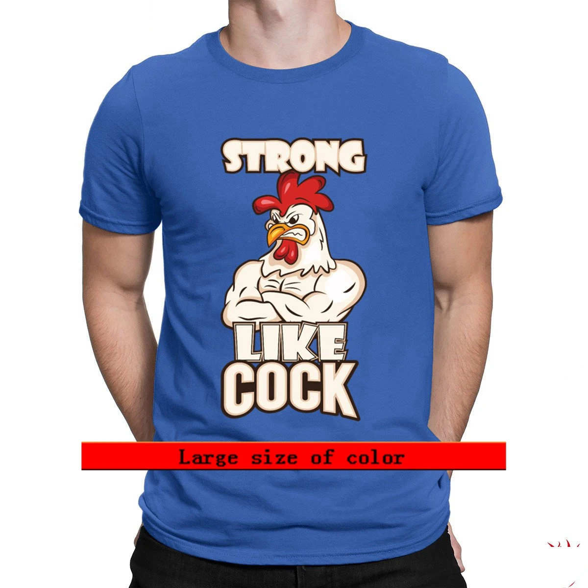 Funny Gyms Strong Like Cock 2021 T Shirt Hiphop Cotton Cute Men's Summer Pattern Original Tee Shirt Round Neck Comfortable
Funny Gyms Strong Like Cock 2021 T Shirt Hiphop Cotton Cute Men's Summer Pattern Original Tee Shirt Round Neck Comfortable