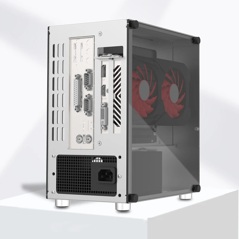 Mini ITX Gaming Computer Case Aluminum Desktop PC Case Tempered Glass Empty Chassis Support SFX/SFX-L Power
Mini ITX Gaming Computer Case Aluminum Desktop PC Case Tempered Glass Empty Chassis Support SFX/SFX-L Power