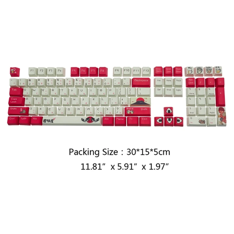 H052 108 Keys OEM PBT Dye Sub Keycaps Full Set Mechanical Keyboard Keycaps PBT Cap
H052 108 Keys OEM PBT Dye Sub Keycaps Full Set Mechanical Keyboard Keycaps PBT Cap