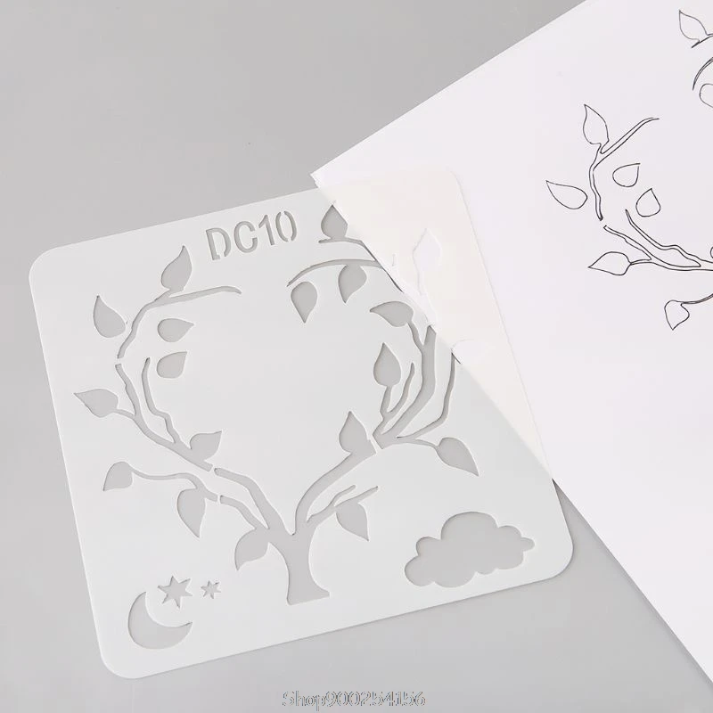 12Pcs Flower Heart Drawing Molds Plastic Children Painting Stencils DIY Paper Art Craft Card Label Scrapbook N12 20 Dropship
12Pcs Flower Heart Drawing Molds Plastic Children Painting Stencils DIY Paper Art Craft Card Label Scrapbook N12 20 Dropship