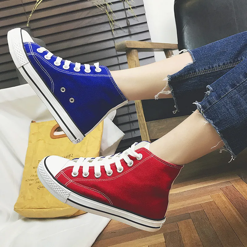 Summer High Top Casual Sneakers Lovers Fashion Canvas Shoes for Man Mixed Colors Breathable Men Canvas Sneakers zapatillas lona
Summer High Top Casual Sneakers Lovers Fashion Canvas Shoes for Man Mixed Colors Breathable Men Canvas Sneakers zapatillas lona