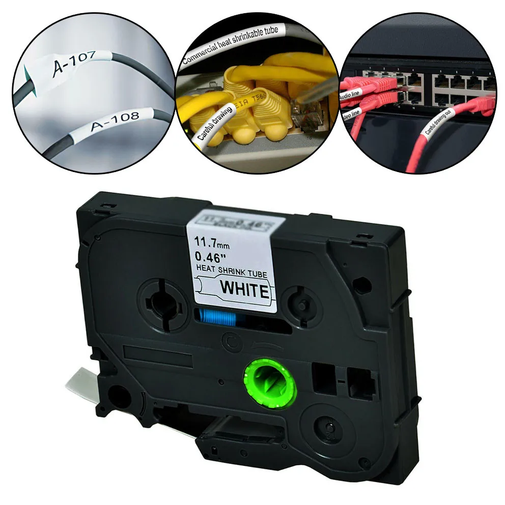 Labeling Machines Heat Shrinkable Tube11.7mm For Brother PT-E300VP PT-E550WVP Electrical Appliances And Testing Equipment
Labeling Machines Heat Shrinkable Tube11.7mm For Brother PT-E300VP PT-E550WVP Electrical Appliances And Testing Equipment