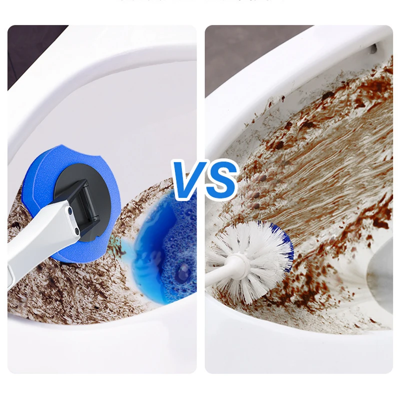 Disposable Bathroom Toilet Brush Cleaner With Cleaning Fluid Replacement Head 42cm Handle For Bathroom Toilet
Disposable Bathroom Toilet Brush Cleaner With Cleaning Fluid Replacement Head 42cm Handle For Bathroom Toilet