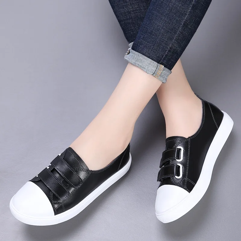 2021 Spring Autumn Women Loafers Flats Lady Slip on White Genuine Leather Moccasins Casual Female Shoes Zapatos De Mujer
2021 Spring Autumn Women Loafers Flats Lady Slip on White Genuine Leather Moccasins Casual Female Shoes Zapatos De Mujer
