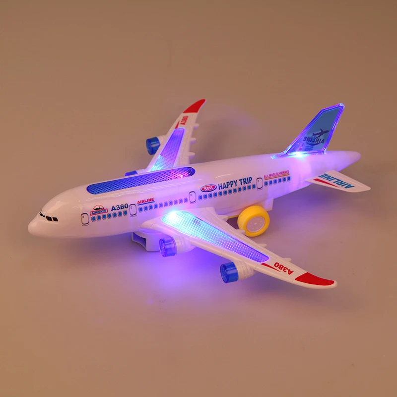 Electric Airplane Moving Flashing Lights Sounds Kids Toy DIY Aircraft Gift Airplane Toys
Electric Airplane Moving Flashing Lights Sounds Kids Toy DIY Aircraft Gift Airplane Toys