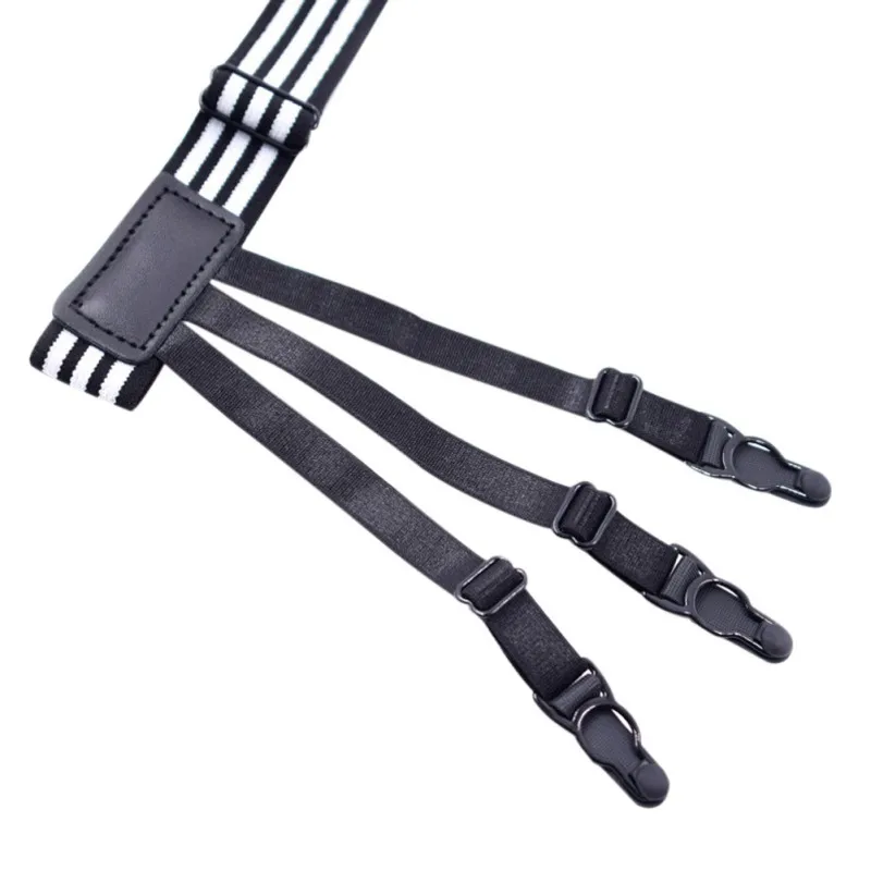 Men Shirt Clip Anti-slip Black White Stripes Household Men Shirt Clip Anti-wrinkle Elastic Bands
Men Shirt Clip Anti-slip Black White Stripes Household Men Shirt Clip Anti-wrinkle Elastic Bands