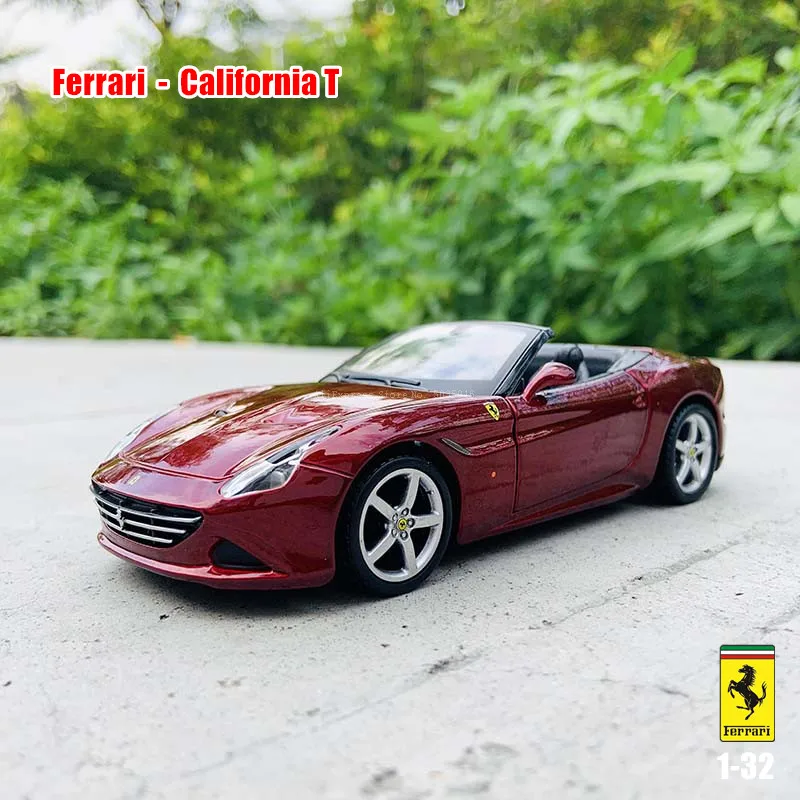 Модель автомобиля Bburago, преобразователь Ferrari California 1:32, имитация под давлением, металлическая модель, игрушка в подарок, коллекция автомобиле...
Модель автомобиля Bburago, преобразователь Ferrari California 1:32, имитация под давлением, металлическая модель, игрушка в подарок, коллекция автомобиле...
