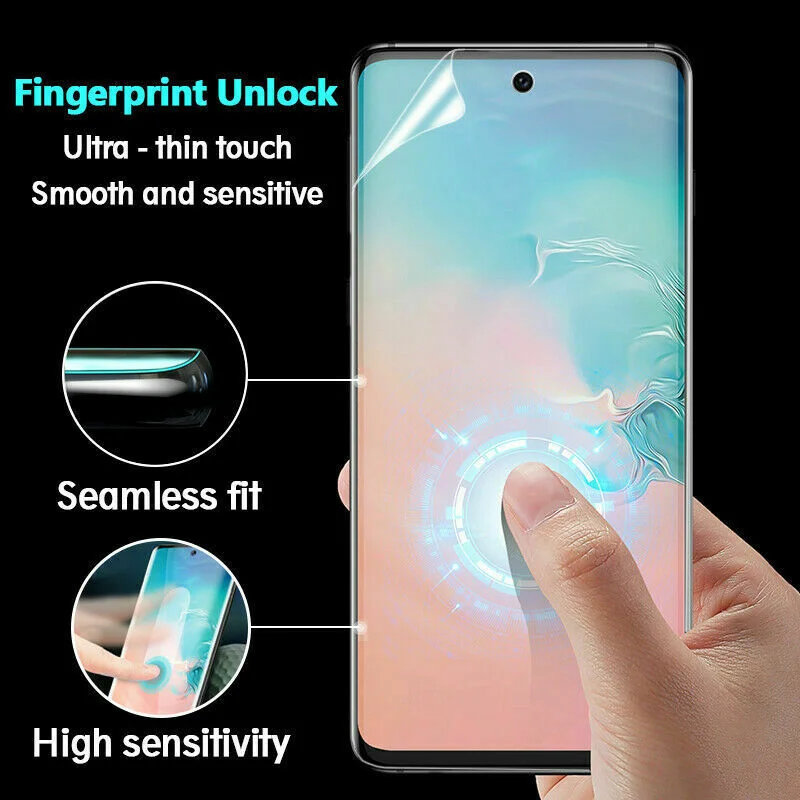 3PCS Full Protective Soft Hydrogel Film for LG Wing 5G Screen Soft Protective Transparent Clear Oleophobic Anti-scratch for LG
3PCS Full Protective Soft Hydrogel Film for LG Wing 5G Screen Soft Protective Transparent Clear Oleophobic Anti-scratch for LG