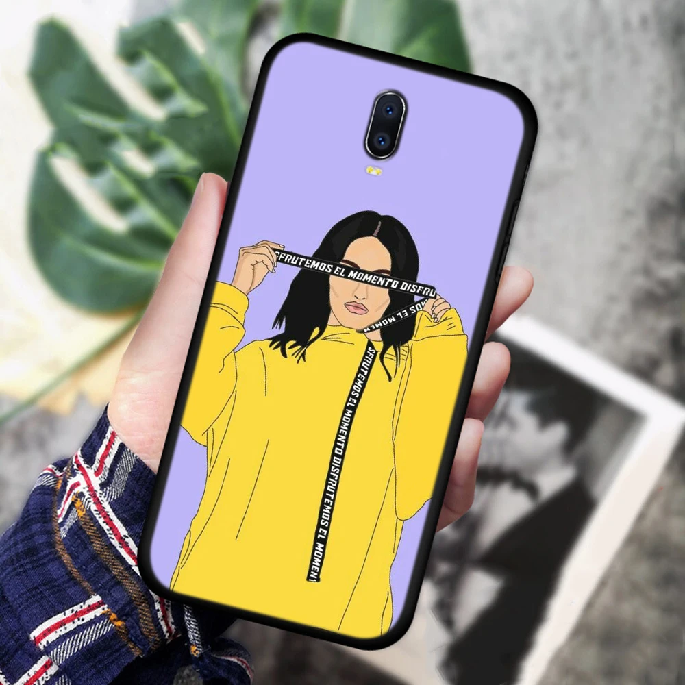 Модный чехол Lavaza для телефона из ТПУ девушек OPPO A73 F5 F7 F11 R9S R11s R15s R11 R15 R17 Pro мягкий |
