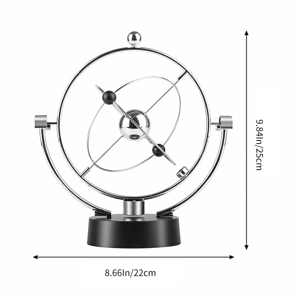 Rotation Perpetual Motion Swing Celestial Globe Ornament Pendulum Model Kinetic Orbital Revolving Gadget Home Decor Craft 
Rotation Perpetual Motion Swing Celestial Globe Ornament Pendulum Model Kinetic Orbital Revolving Gadget Home Decor Craft