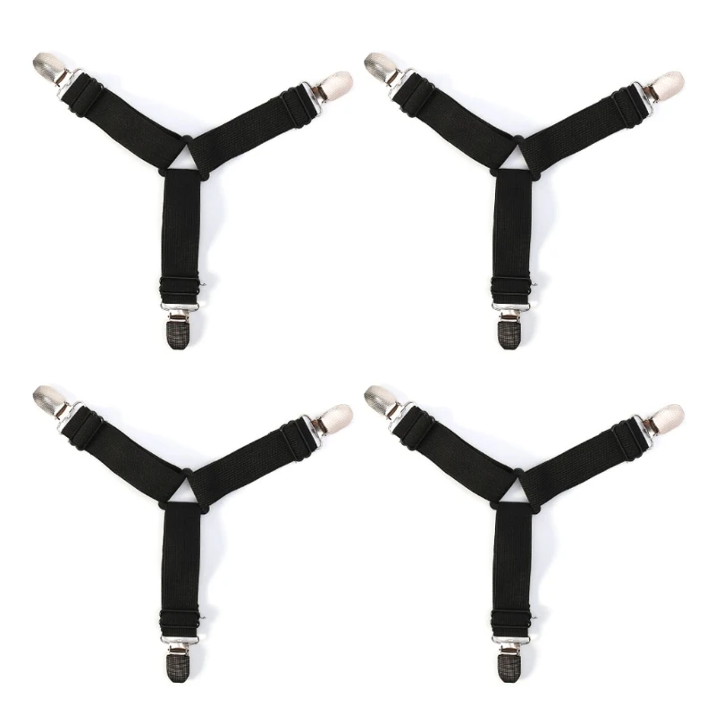 4Pcs Triangle Mattress Bed Sheet Clips Grippers Strap Suspender Fastener Holder X7YD
4Pcs Triangle Mattress Bed Sheet Clips Grippers Strap Suspender Fastener Holder X7YD
