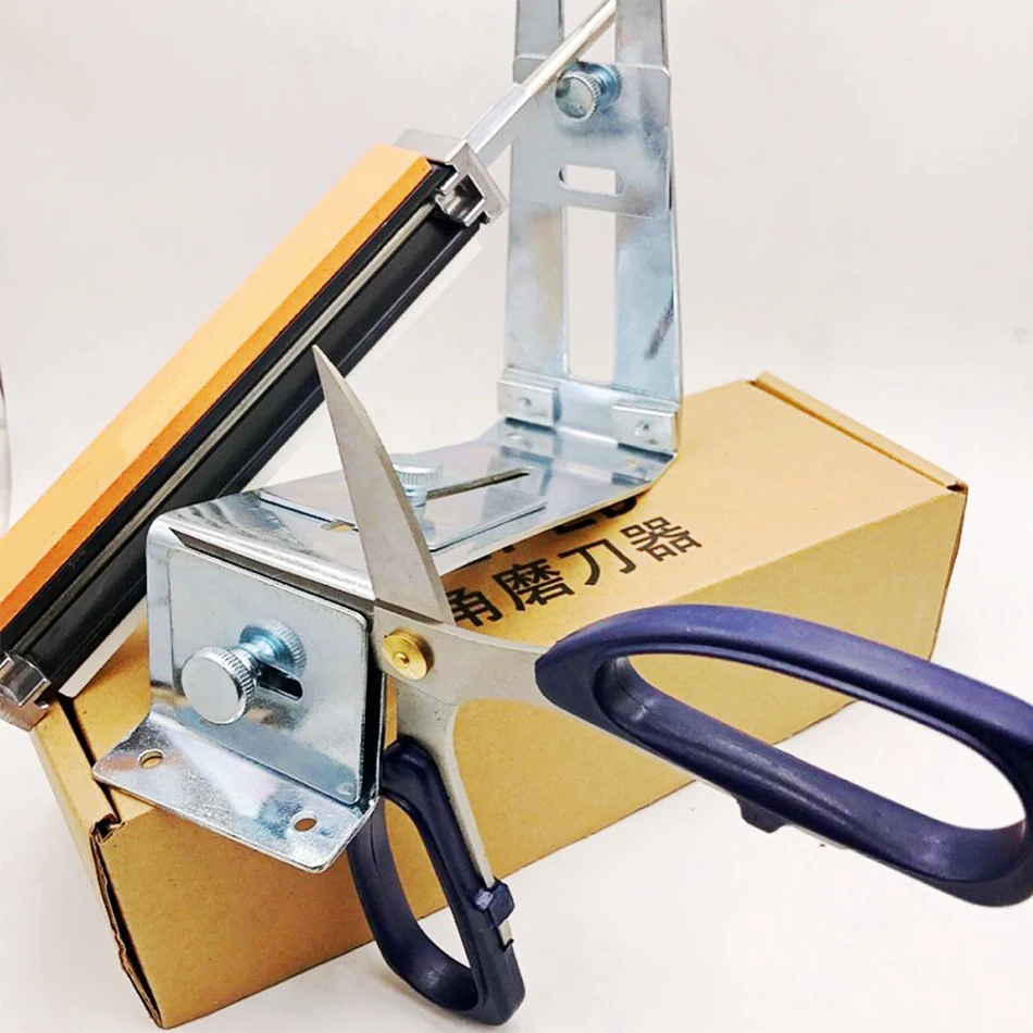Professional Kitchen Knife Sharpener Kit With 4pcs Whetstone Fixed Angle Stainless Steel Pro Knife Grinder Kitchen Accessories
Professional Kitchen Knife Sharpener Kit With 4pcs Whetstone Fixed Angle Stainless Steel Pro Knife Grinder Kitchen Accessories