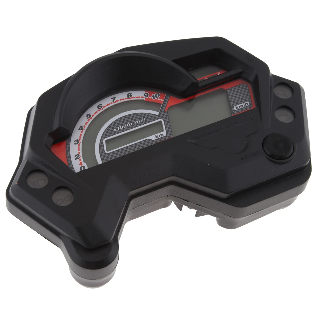 Motorcycle LCD Digital Odometer Speedometer Tachometer wirh LED Backlight for Yamaha FZ16 FZ 16 Fazer Coffee Racer
Motorcycle LCD Digital Odometer Speedometer Tachometer wirh LED Backlight for Yamaha FZ16 FZ 16 Fazer Coffee Racer