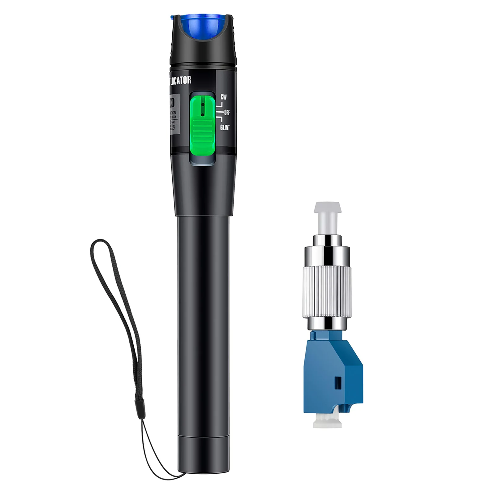 Fiber Optic Visual Fault Locator Fiber Optic Visual Fault Locator 30mW 30KM Long Distance Red Light Fiber Optic Cable Tester
Fiber Optic Visual Fault Locator Fiber Optic Visual Fault Locator 30mW 30KM Long Distance Red Light Fiber Optic Cable Tester