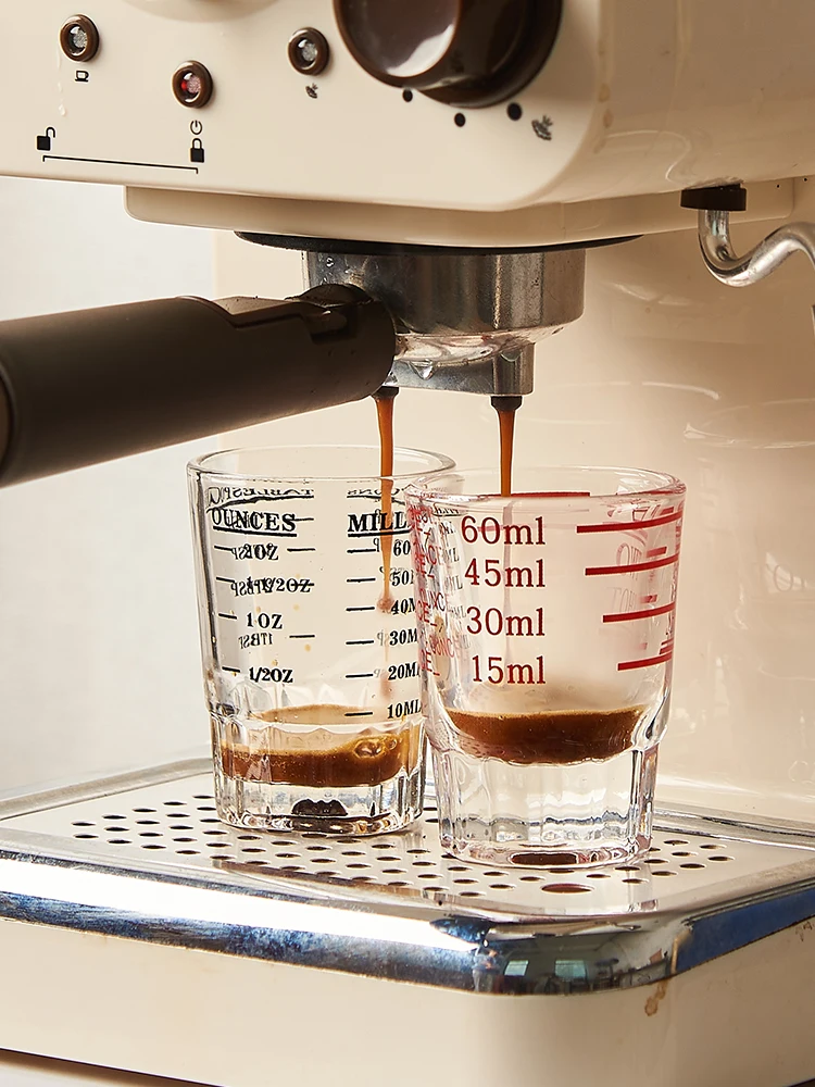 Espresso Measuring Cup with Graduated Ounce Cup Baking Household Glass Ounce Milliliter Graduated Cup
Espresso Measuring Cup with Graduated Ounce Cup Baking Household Glass Ounce Milliliter Graduated Cup