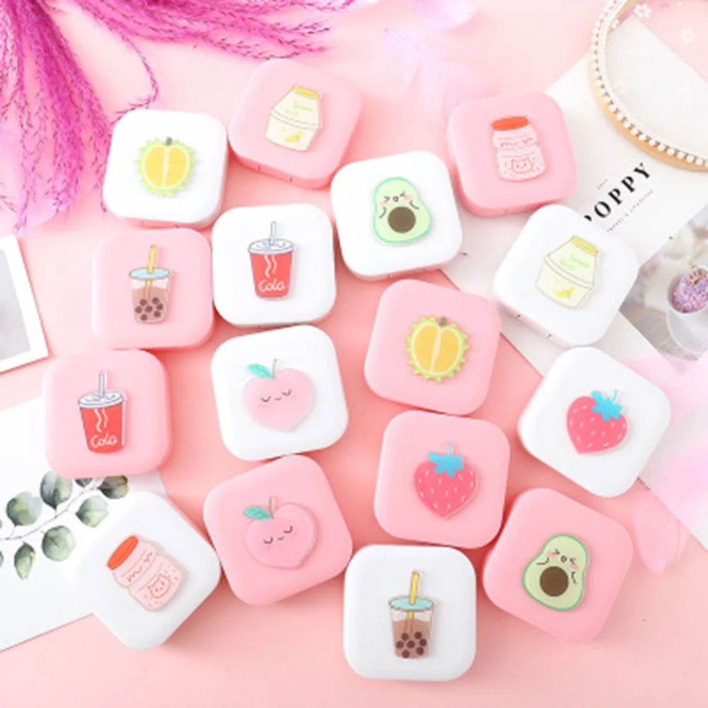 New Cartoon Eyes Box Square Fresh Portable Travel Eyes Care Contact Lens Case Travel Soaking Lenses Girls Storage Accessories
New Cartoon Eyes Box Square Fresh Portable Travel Eyes Care Contact Lens Case Travel Soaking Lenses Girls Storage Accessories