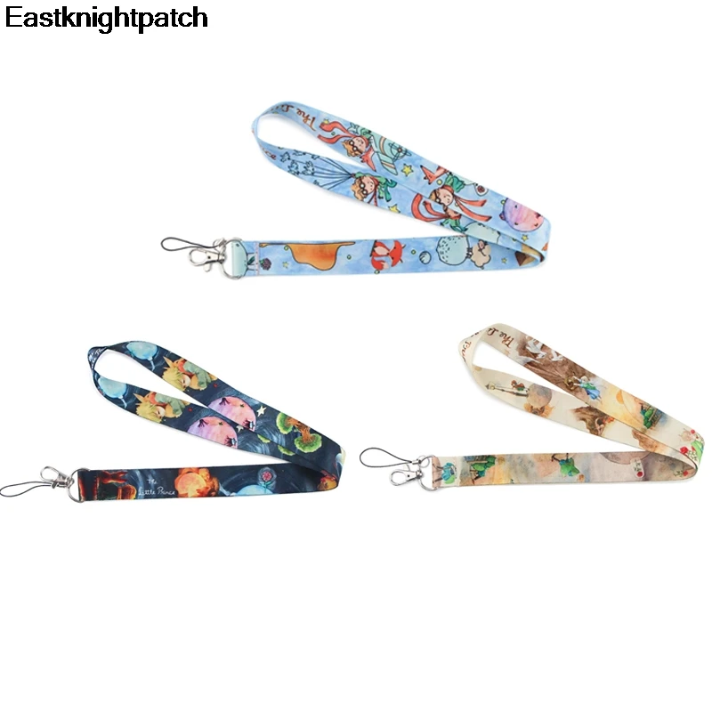 12pcs/lot E1667 Cartoon Little Prince Print Lanyard Key Chains Card Holders Bank Card Neck Strap Card Bus ID Card Holder Badges
12pcs/lot E1667 Cartoon Little Prince Print Lanyard Key Chains Card Holders Bank Card Neck Strap Card Bus ID Card Holder Badges