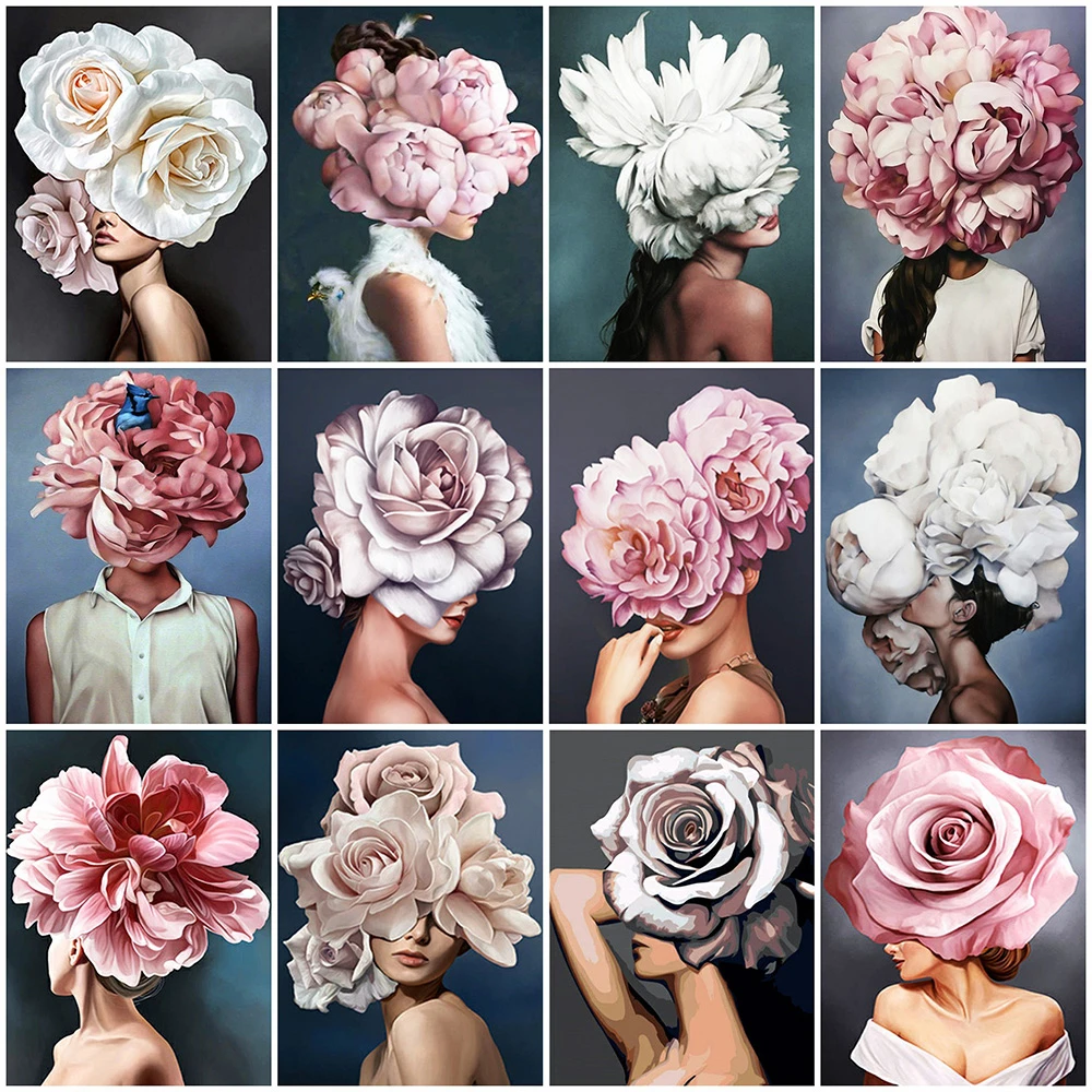 Full Diamond Embroidery Painting Girl Portrait Flower 5D DIY Diamond Painting Cross Stitch Rhinestone Mosaic Decoration ZH
Full Diamond Embroidery Painting Girl Portrait Flower 5D DIY Diamond Painting Cross Stitch Rhinestone Mosaic Decoration ZH