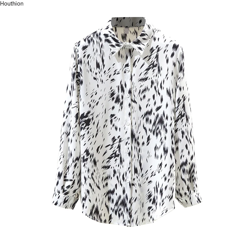 Houthion Printed Chiffon Women's Blouses Casual Retro Blusas Woman Shirt Long Sleeve Top Spring Summer Fashion 
Houthion Printed Chiffon Women's Blouses Casual Retro Blusas Woman Shirt Long Sleeve Top Spring Summer Fashion
